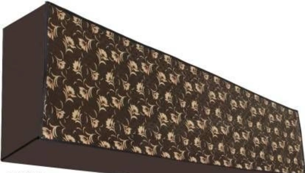 Browncolor PVC Printed 2 Ton AC Cover For Split - 2 Ton, Muticolor, PVC, Pack of1